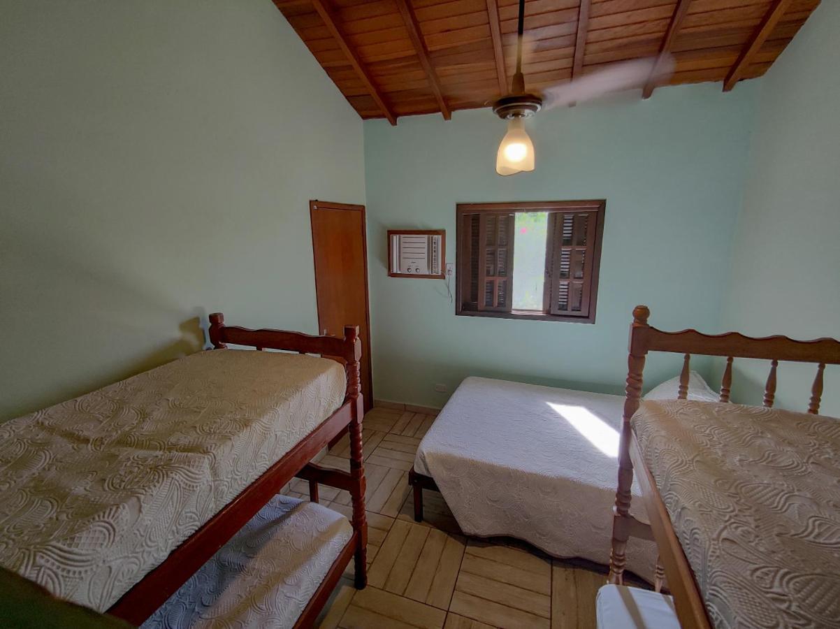 Ilhabela - Casa Praia Curral 2 Dormitorios, Ar-Condicionado, Wi-Fi, Garagem エクステリア 写真