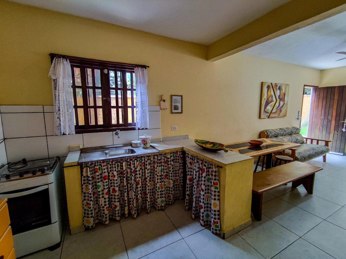 Ilhabela - Casa Praia Curral 2 Dormitorios, Ar-Condicionado, Wi-Fi, Garagem エクステリア 写真