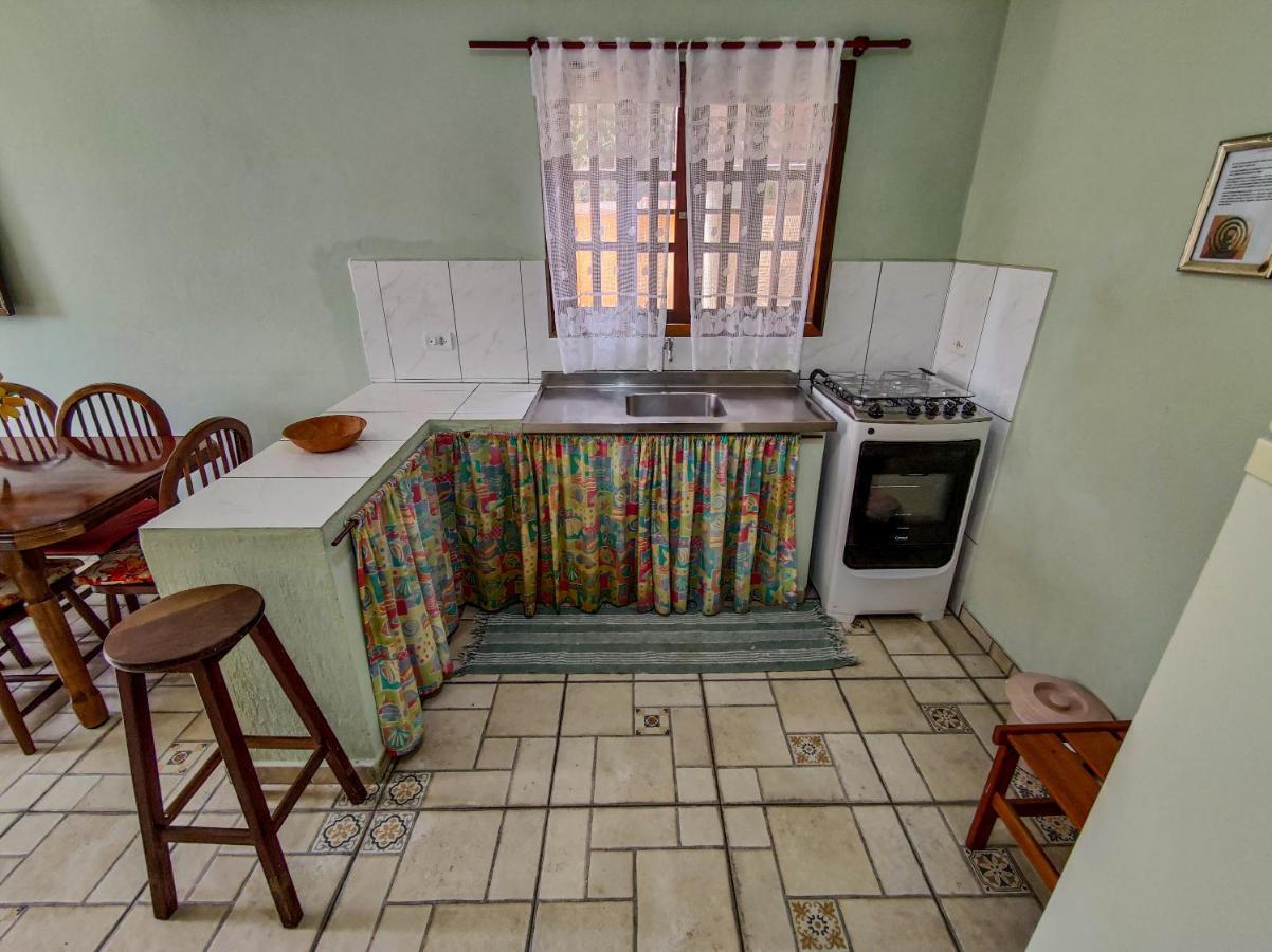 Ilhabela - Casa Praia Curral 2 Dormitorios, Ar-Condicionado, Wi-Fi, Garagem エクステリア 写真
